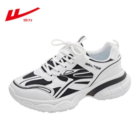 WARRIOR Size 35-44 Men Women Clunky Sneaker Outdoor Fashion Walking Trainers Clunky Thick Soles Sneakers for Men