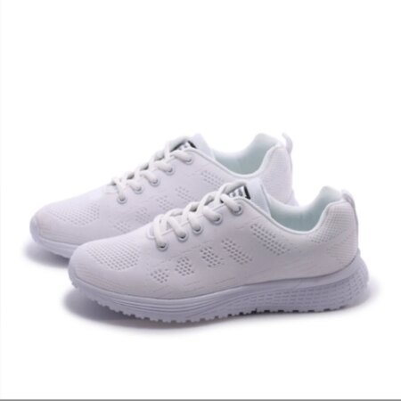 Women Casual Shoes Fashion Breathable Walking Mesh Flat Shoes Sneakers Women 2022 Gym Vulcanized Shoes White Female Footwear