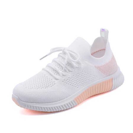 Women Sneakers Breathable Running Shoes Casual Mesh Lace-Up Female Outdoor Jogging Lightweight comfortable Walking Footwear